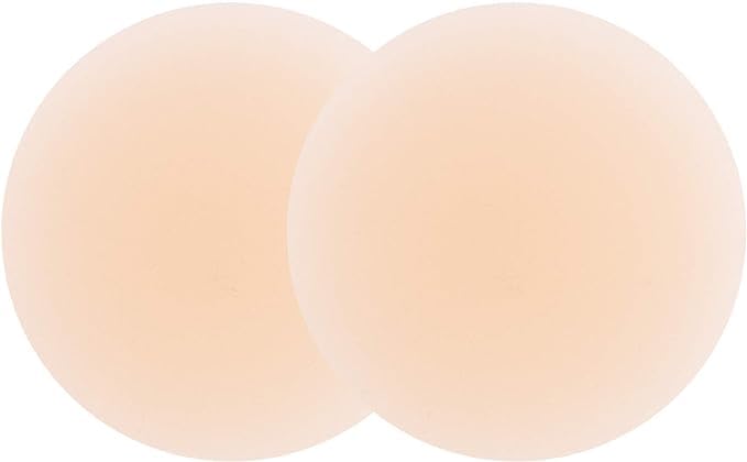 AIG Silicone Reusable Nipple Cover Pads – Invisible Pasties (Nude, Free-Size)