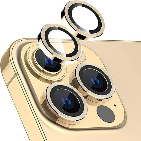AIG Bling Diamond Camera Lens Protector for iPhone 13 Pro/ 13 Pro Max, HD Clear Tempered Glass Camera Lens Protection Cover, Case Friendly, Scratch Proof
