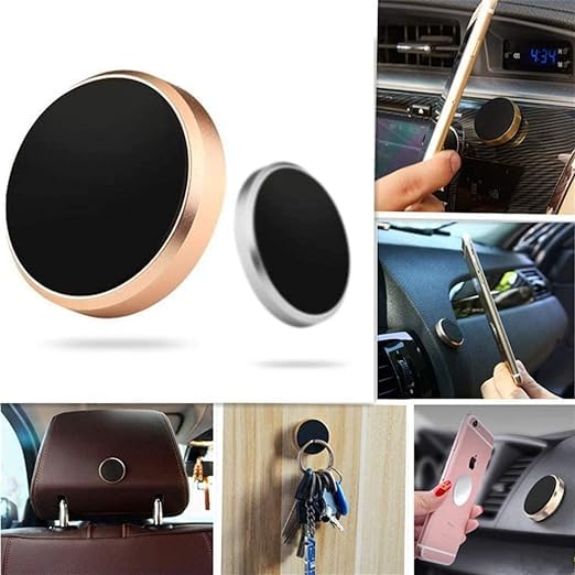 AIG Magnetic Car Steering Phone Holder – Pack of 2, Universal 5.7" Support