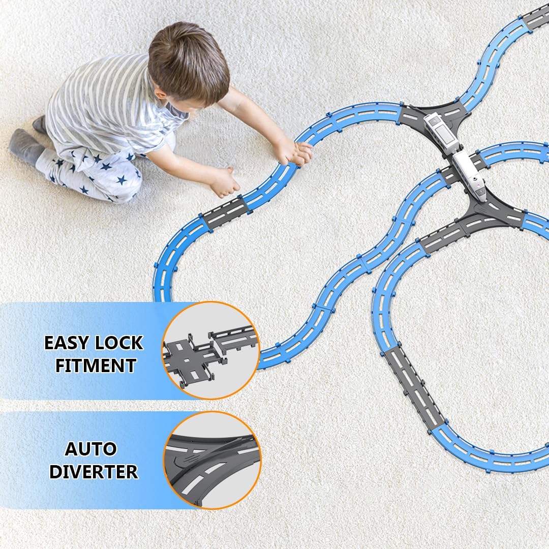 AIG Vande Bharat Bullet Train Toy Set – Battery Operated with Railway Tracks