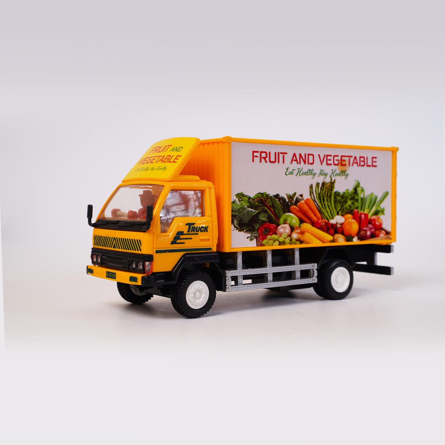 Panther Truck – Fruit & Vegetable Container Truck (AIG-175) | Pull‑Back Toy