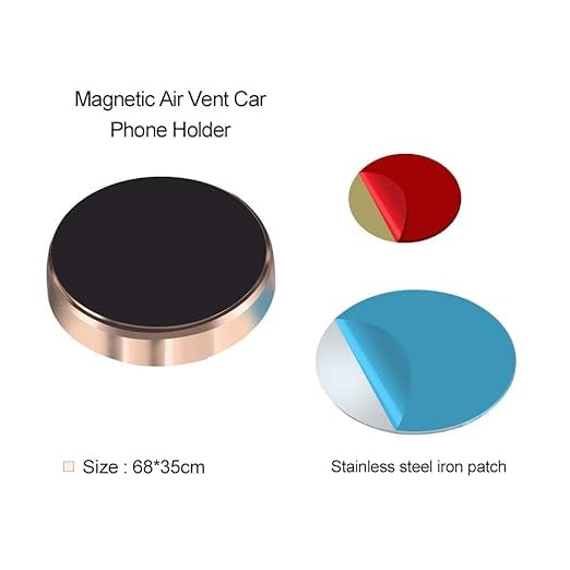 AIG Magnetic Car Steering Phone Holder – Pack of 2, Universal 5.7" Support