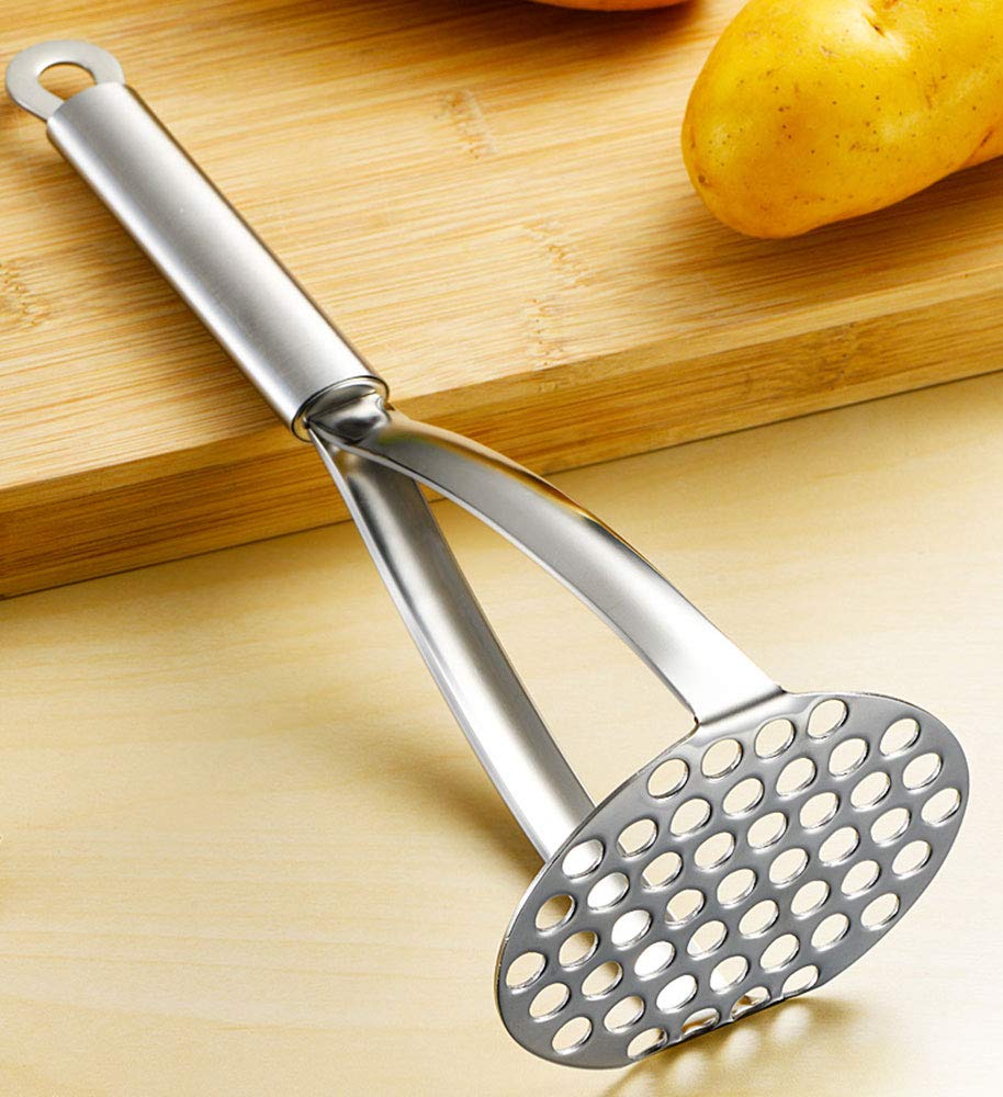 Stainless Steel Potato Masher – Heavy Duty Kitchen Tool