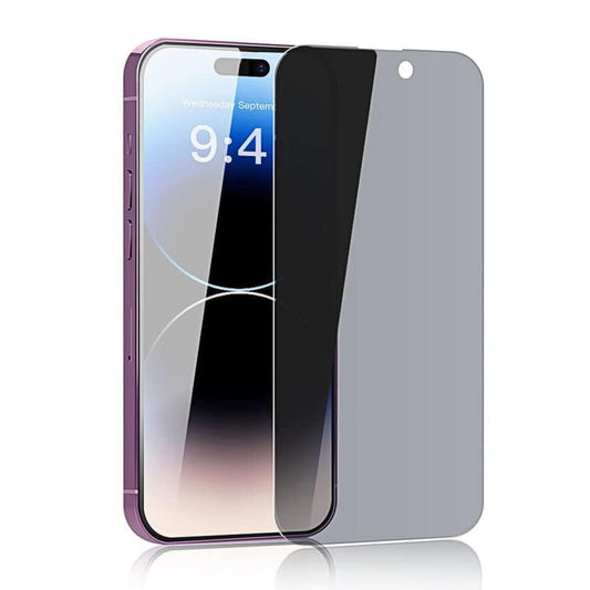 AIG 1 PACK Privacy Screen Protector for iPhone 15 6.1 Inch, Sensor Protection, Anti Spy Private Tempered Glass Film, Bubble Free,9H Hardness