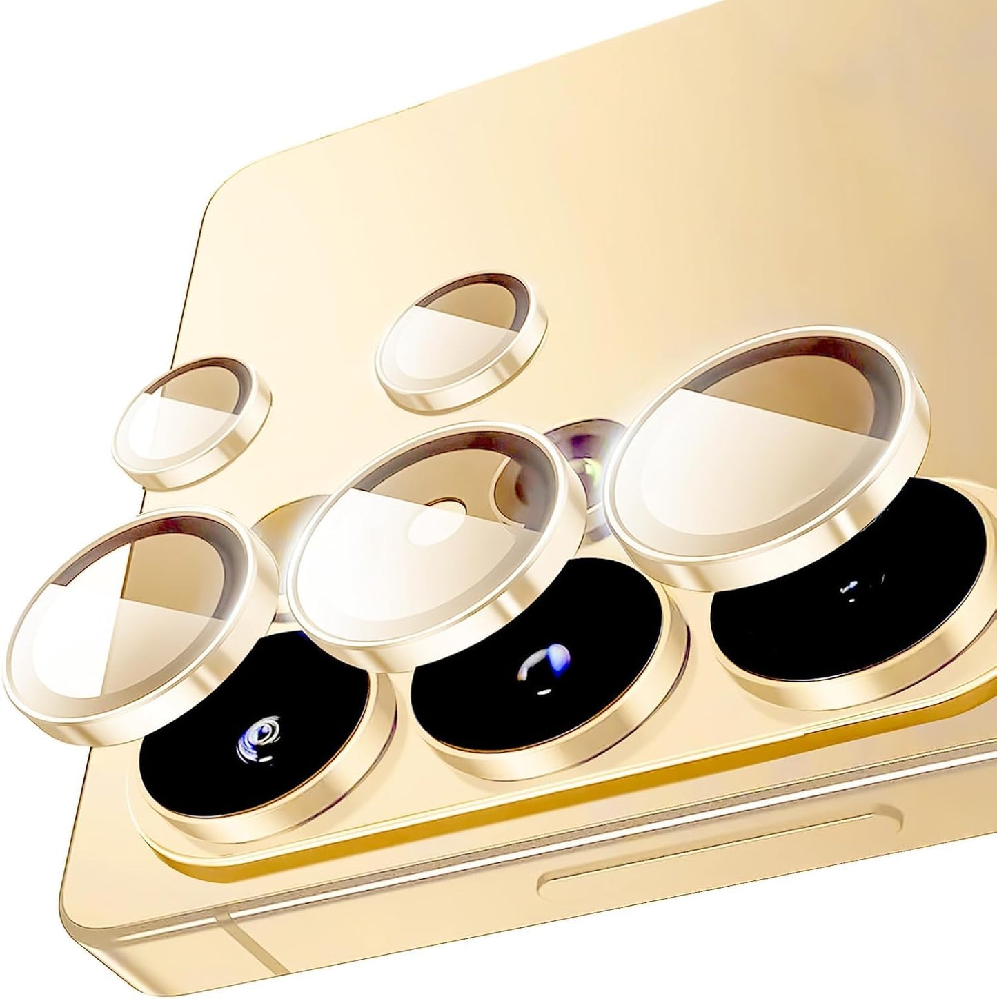 AIG 9H Camera Lens Protector for Samsung Galaxy S26 Ultra – AR/AF Coated, Scratch Resistant, UHD Clear, Pink Gold Ring