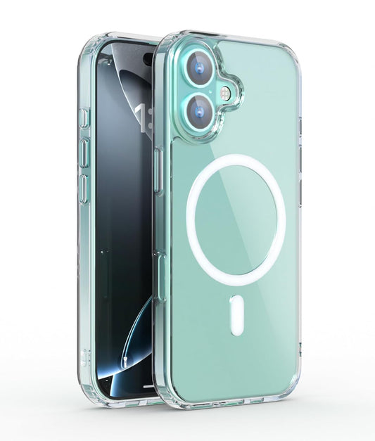 AIG Clear Hybrid Case for iPhone 17 – MagSafe, Shockproof, Transparent Cover