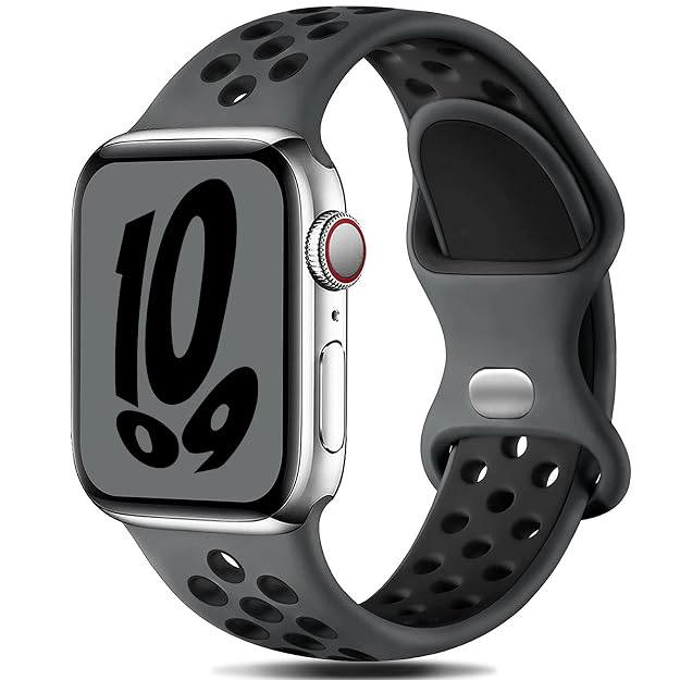 AIG Silicone Sport Band Compatible with Apple Watch 41mm