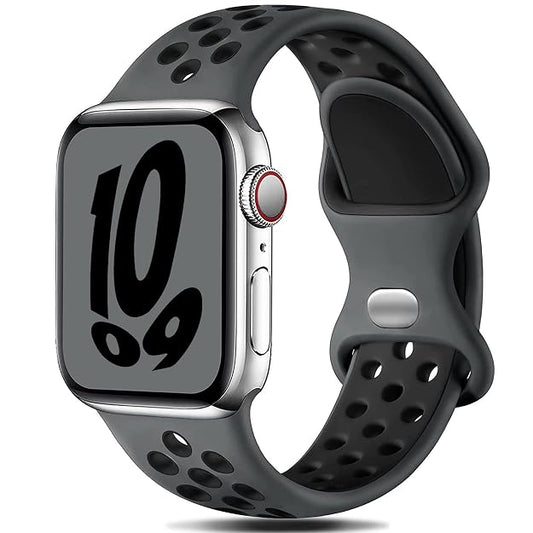 AIG Silicone Sport Band Compatible with Apple Watch 49mm