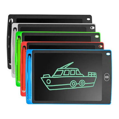 AIG 8.5" LCD Writing Tablet for Kids & Adults | Reusable Drawing & Writing Pad | Paperless Digital Doodle Board with One-Touch Erase | Multicolour