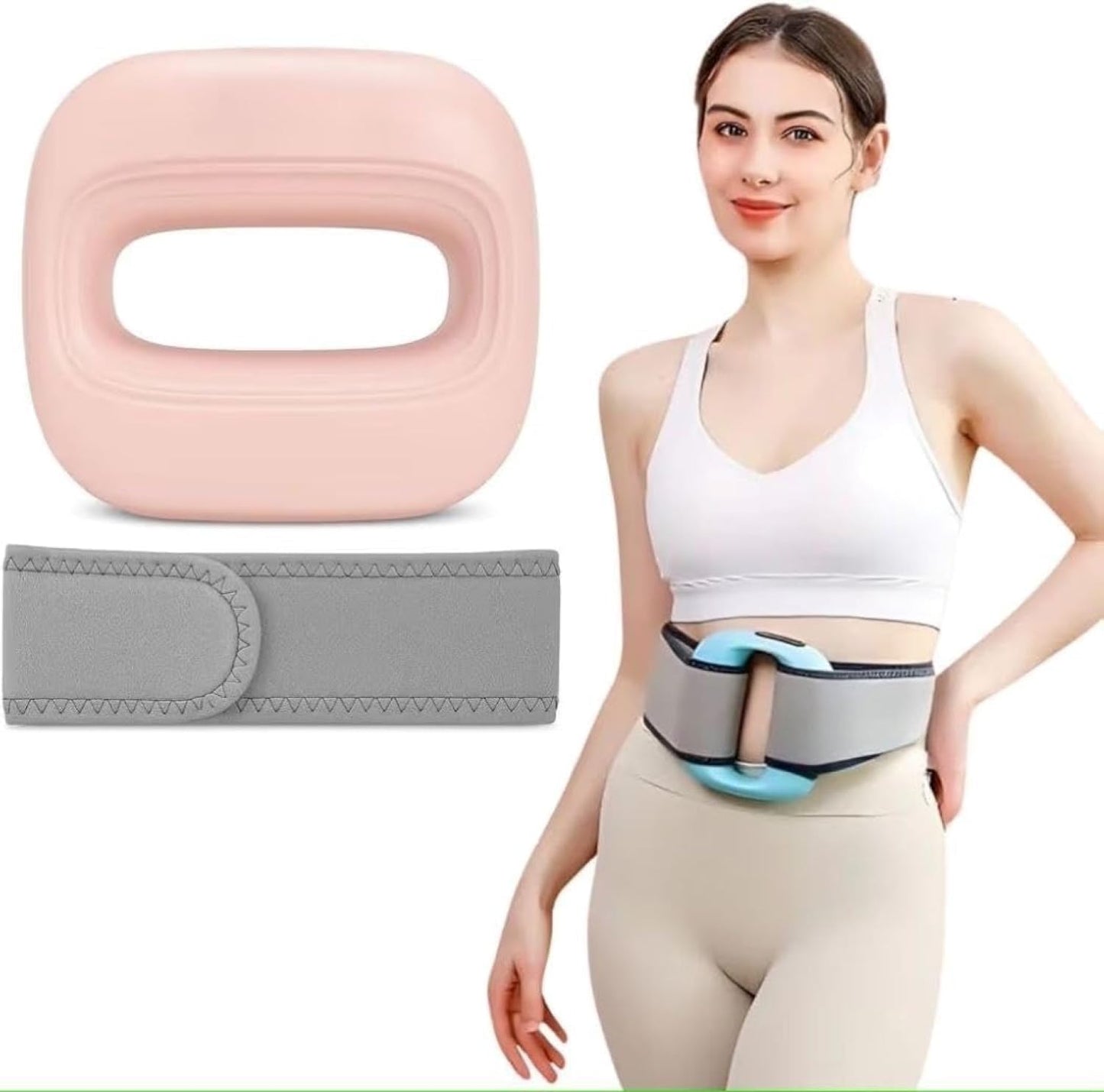 belly fat burner, Full-Body Fascial Ring, Deep Tissue High-Frequency Vibration, 8 Adjustable Massage Modes, Portable Electric Fascia Blaster for Muscle Knot Recovery & Relaxation -1 Pack