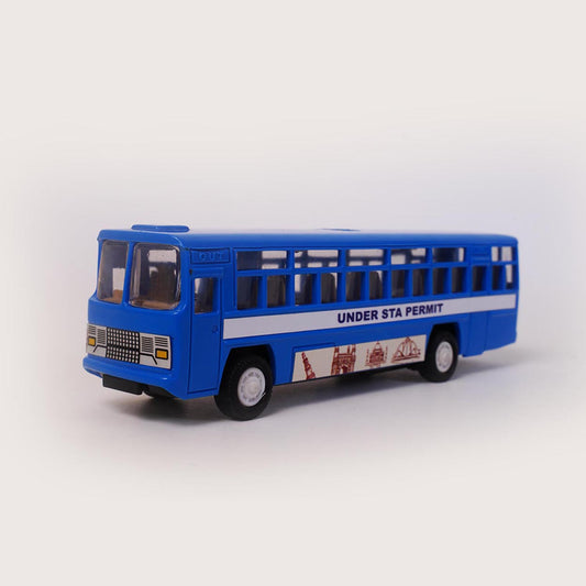 City Bus (AIG-078) – Pull-Back Toy Bus | Colour Will Be Provided as per Available Stock