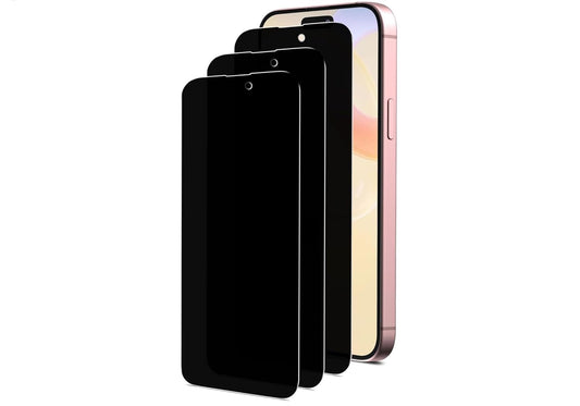 AIG Privacy Screen Protector for iPhone 16 Plus – 3 Pack