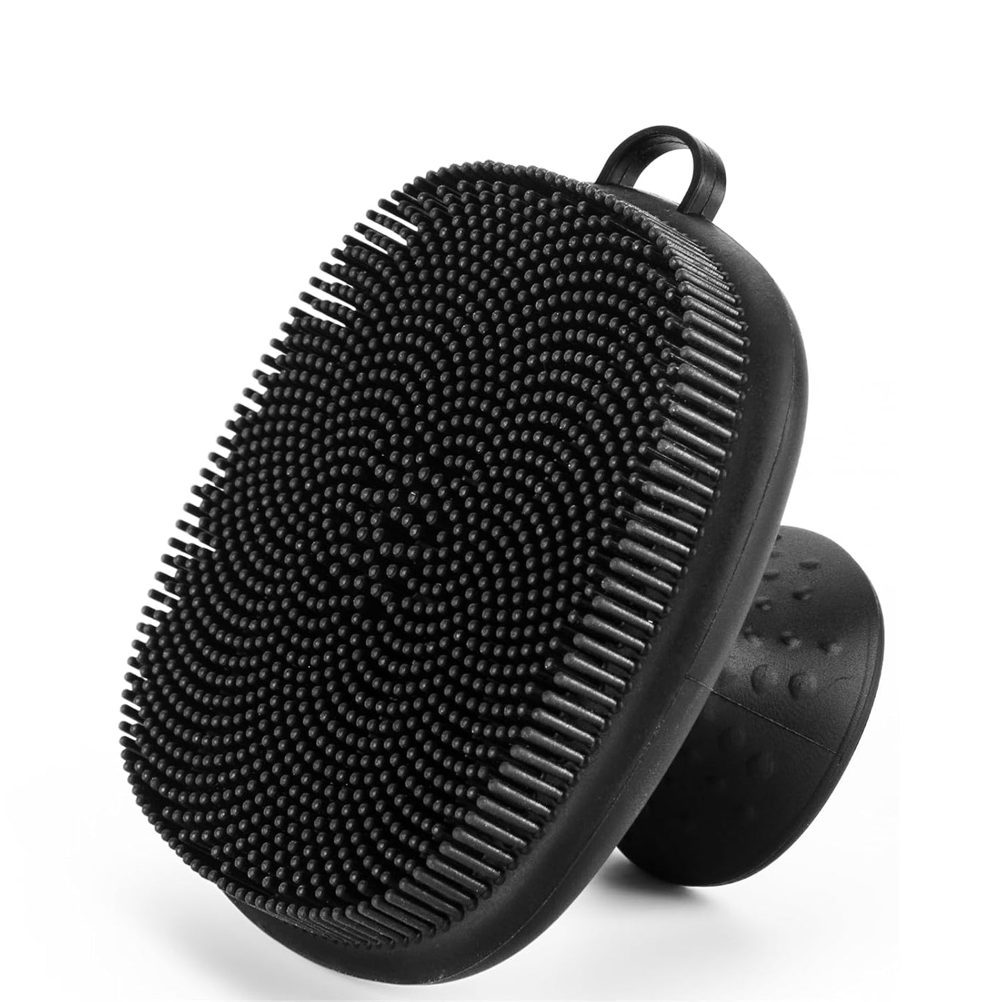 Premium Silicone Face Scrubber (Black) – Deep Cleansing Brush