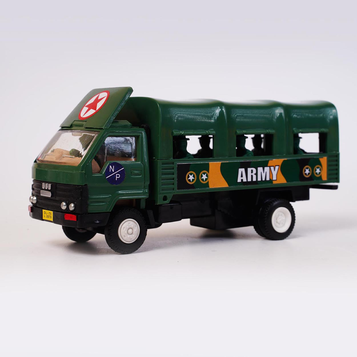 Army Truck DCM (AIG-105) – Pull‑Back Toy Army Truck