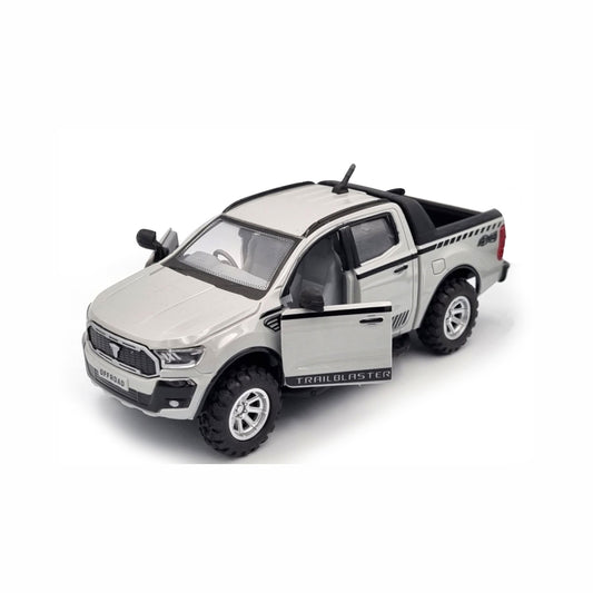 Trail Blaster (AIG-189) – Pull-Back Toy Pickup / 4×4 Truck | Doors & Tailgate Openable | Colour Will Be Provided as per Available Stock