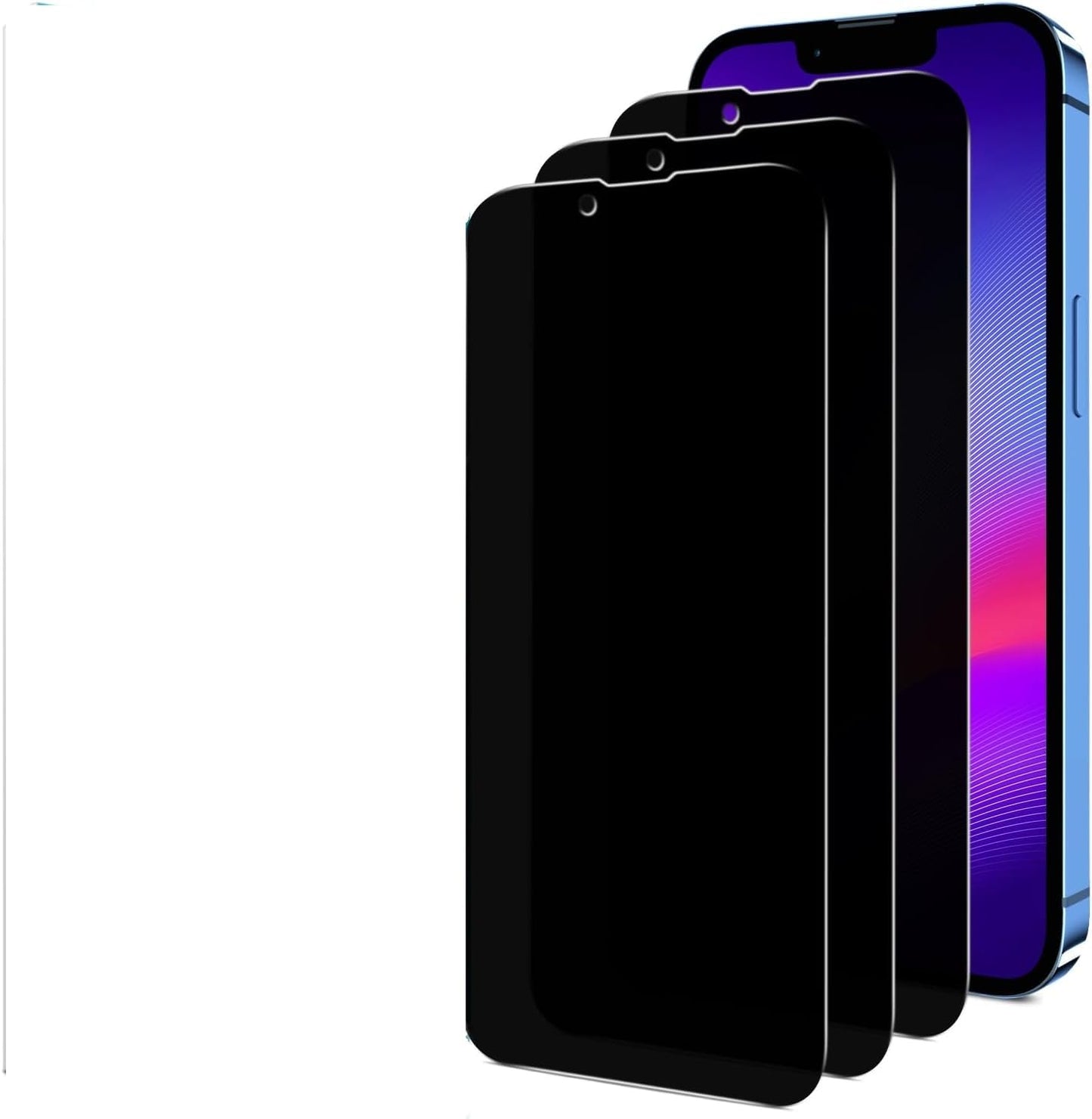 AIG Privacy Screen Protector for iPhone 13 Pro Max – 3 Pack