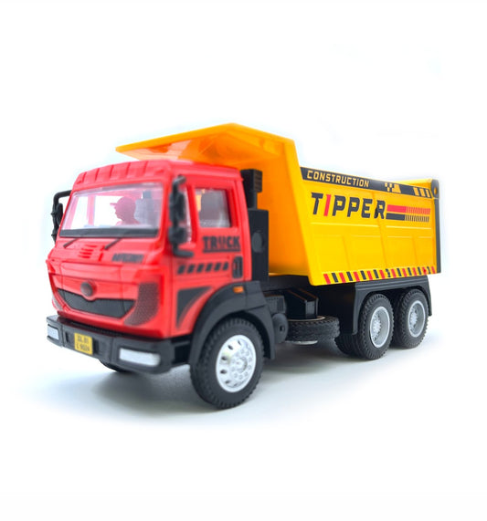AIG Magna Tipper Truck (AIG‑233) – Pull-Back Construction Toy Truck | Color as per Available Stock