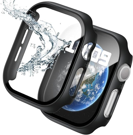 AIG Apple Watch Series 10 Case 42mm – 1-Pack Hard PC Shockproof Cover, Black