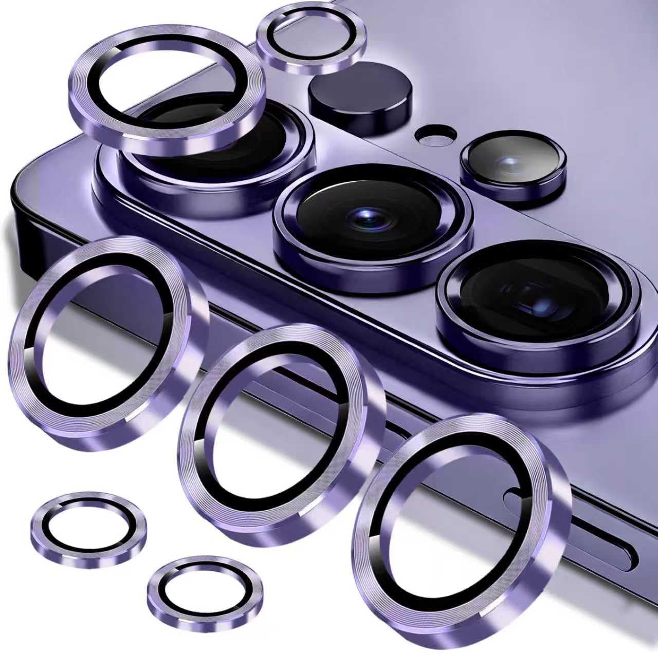 AIG 9H Camera Lens Protector for Samsung Galaxy S26 Ultra – AR/AF Coated, Scratch Resistant, UHD Clear, Purple Ring