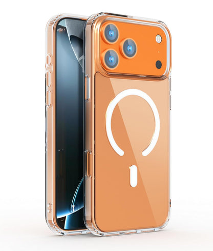 AIG Clear Hybrid Case for iPhone 17 Pro Max – MagSafe, Shockproof, Transparent Cover
