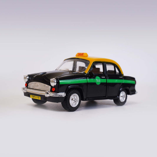 Ambassador Taxi (AIG-075) – Pull-Back Mini Taxi Toy