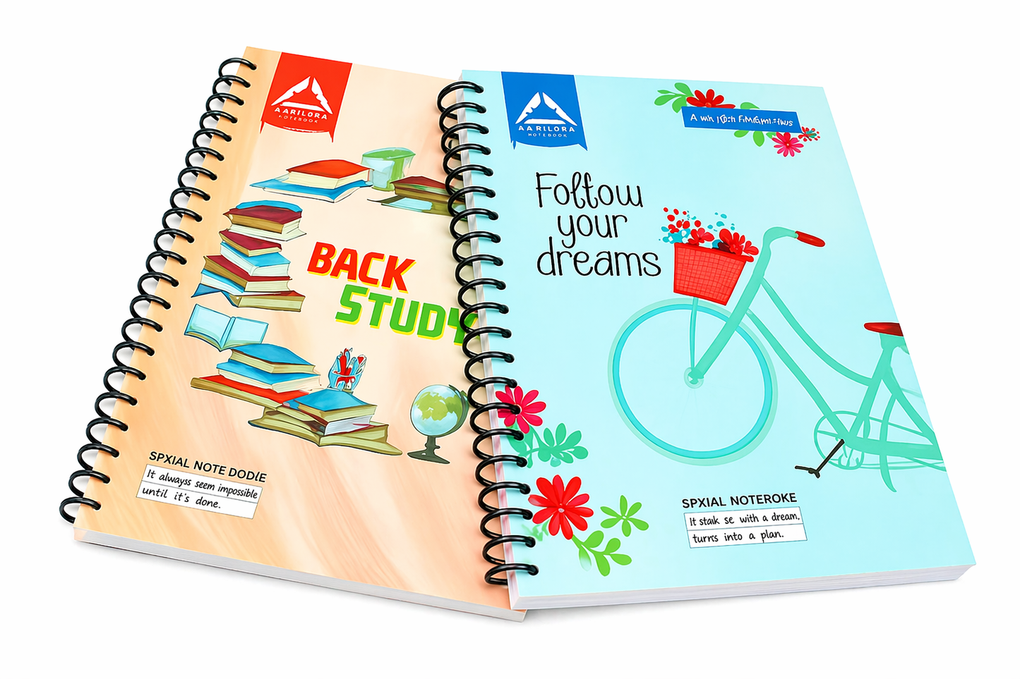 SAT Study Time Spiral Notebook – Premium Spiral Bound Notebook for School, College & Office | Smooth Writing Journal for Students (200 Pages)
