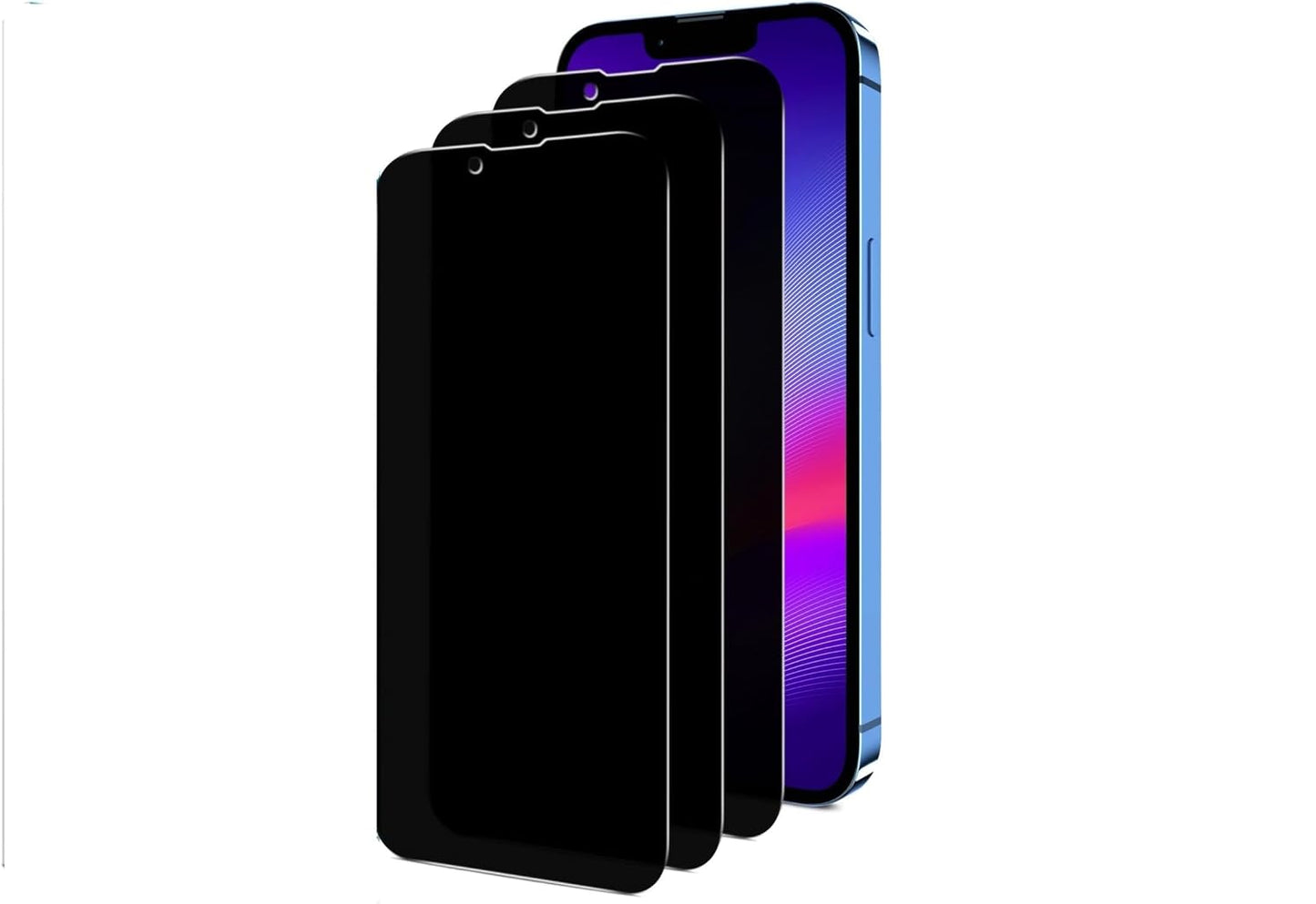AIG Privacy Screen Protector for iPhone 14 – 3 Pack