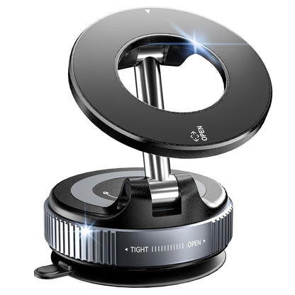 AIG 360° Rotating Magnetic Car Phone Holder – Dashboard Mount with Locking Base & Strong Magnet Grip, Universal Compatibility