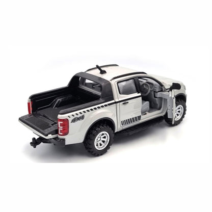 Trail Blaster (AIG-189) – Pull-Back Toy Pickup / 4×4 Truck | Doors & Tailgate Openable | Colour Will Be Provided as per Available Stock