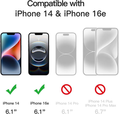 AIG Privacy Screen Protector for iPhone 14 – 3 Pack