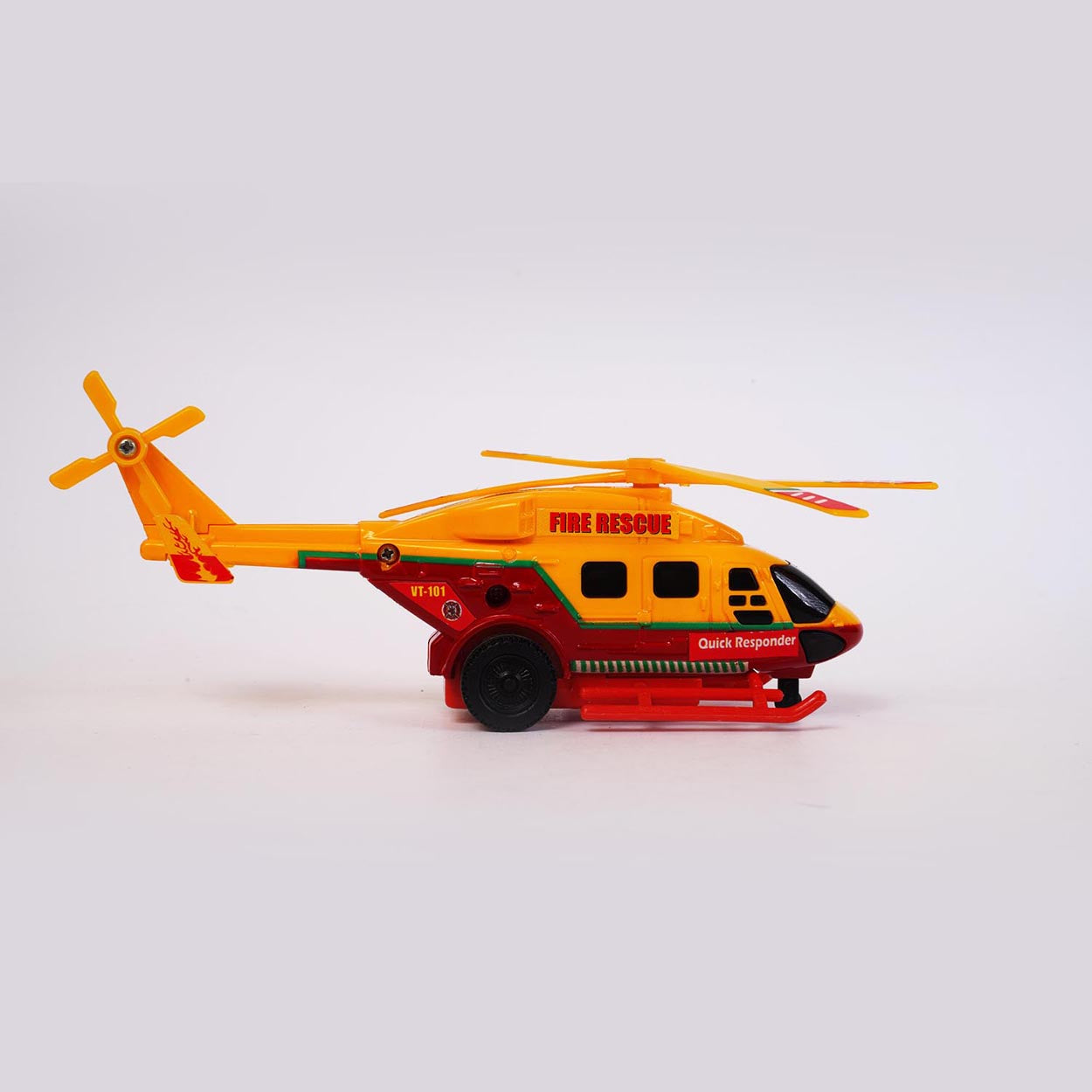 Dhruv Fire Rescue Helicopter (AIG‑170) – Pull‑Back Rescue Helicopter Toy | Colour Will Be Provided as per Available Stock