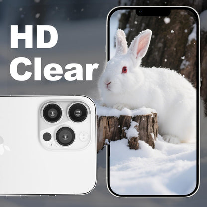 AIG Camera Lens Protector for iPhone 13 Pro/13 Pro Max – Tempered Glass & Aluminum Cover - Silver