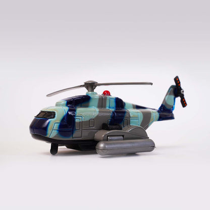 Rescue Helicopter (AIG-071) – Pull‑Back Rescue Toy Helicopter | Colour Will Be Provided as per Available Stock