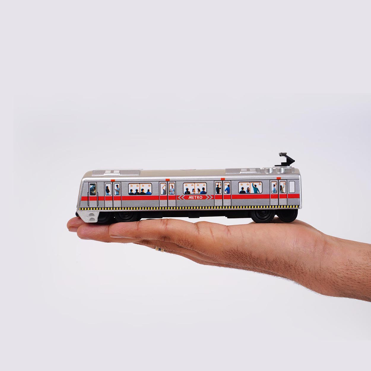 Metro Train (AIG-095) – Pull‑Back Mini Metro Toy
