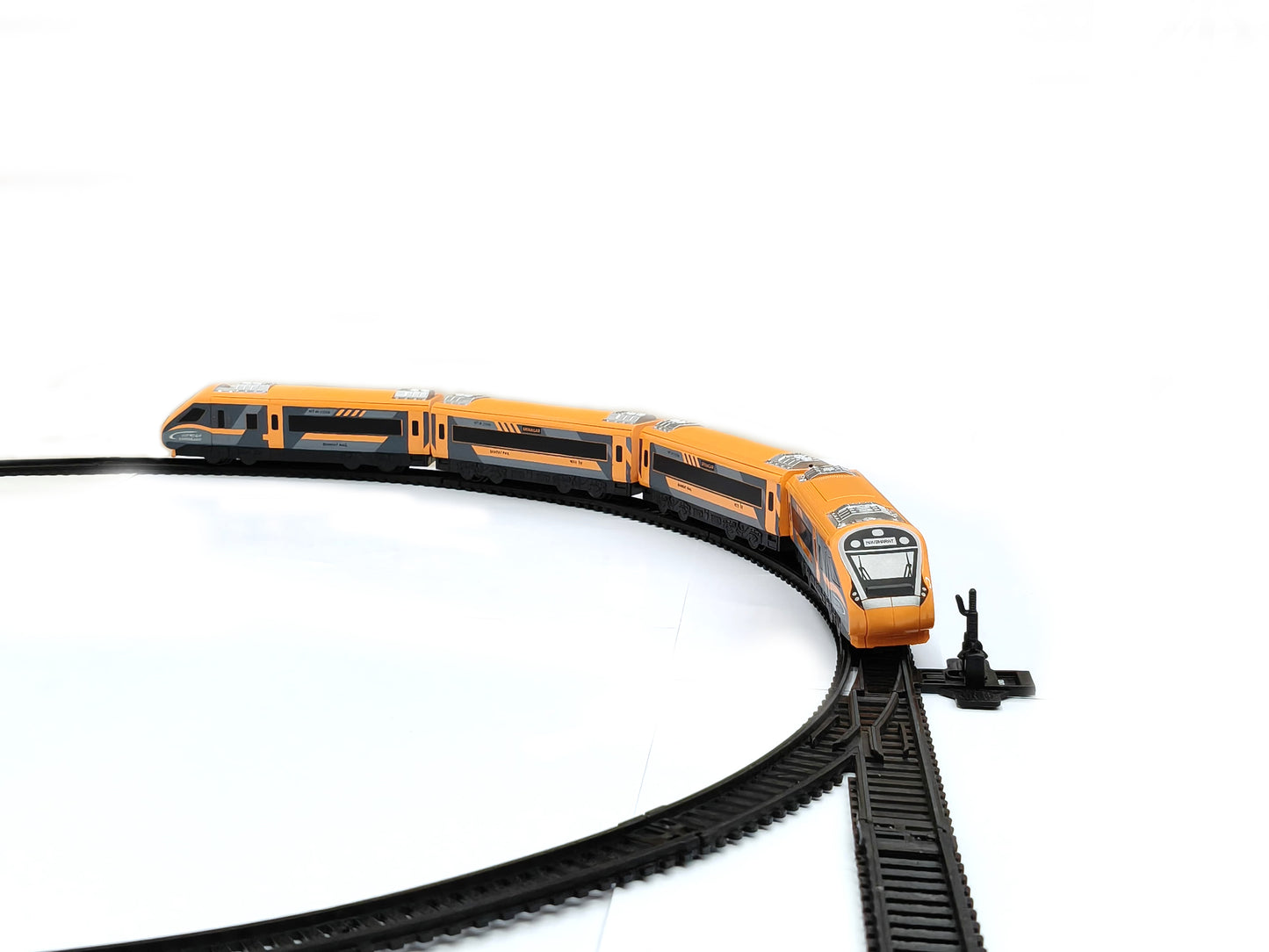 Nav Bharat Electric Saffron Express (AIG-231) – Battery-Operated Toy Train