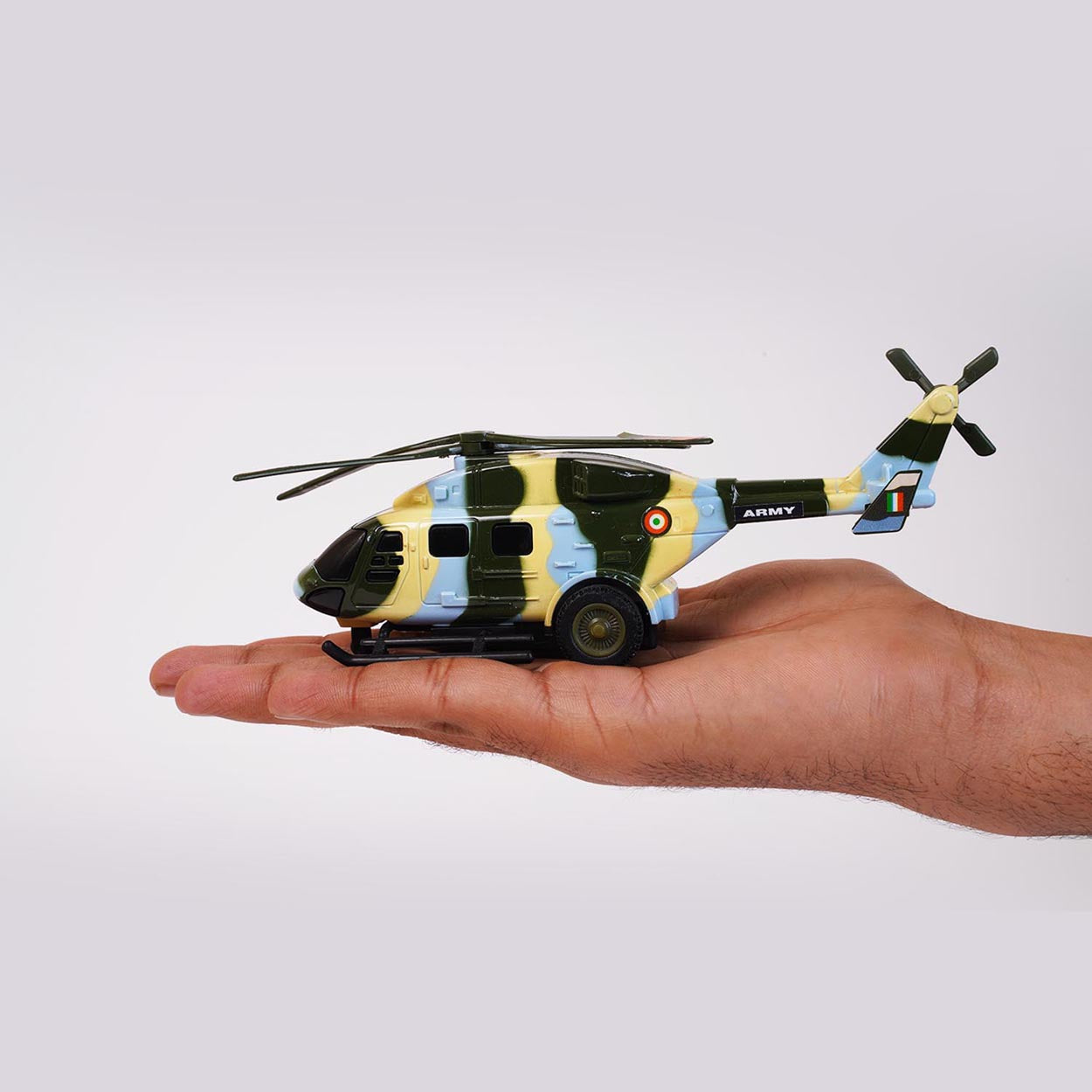 Dhruv Helicopter (AIG‑167) – Pull‑Back Toy Helicopter Toy