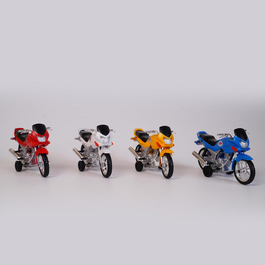 Karizma Bike (AIG-126) – Pull‑Back Toy Motorbike | Colour Will Be Provided as per Available Stock