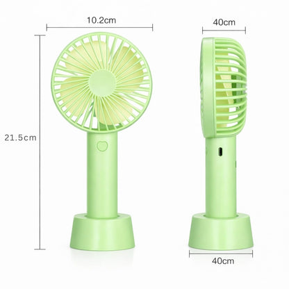 Rechargeable Mini Fan | USB Portable Handheld Cooling Fan with Stand, High Speed Personal Desk & Travel Fan