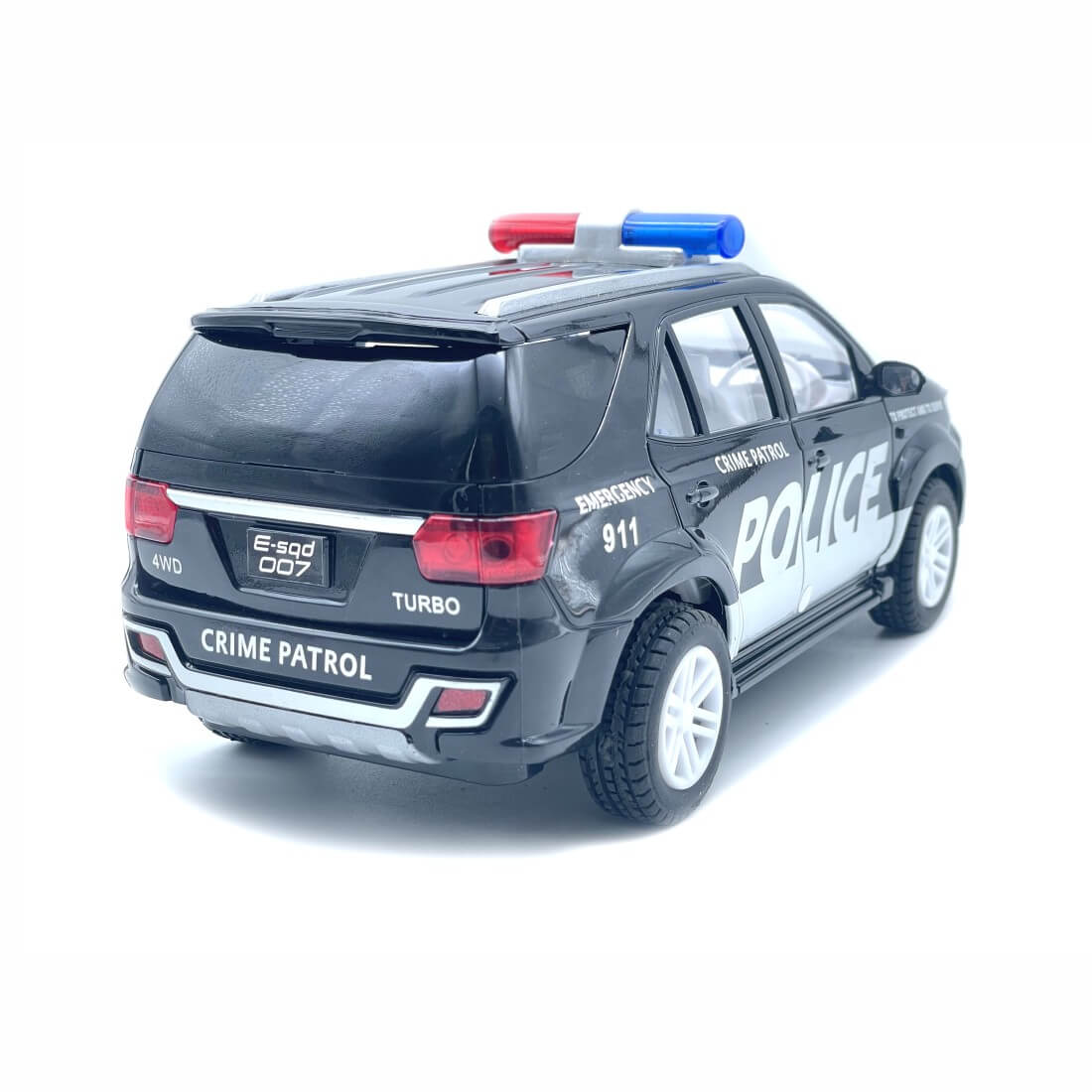 Fortune Interceptor (AIG-193) – Pull‑Back Police SUV Toy | Colour Will Be Provided as per Available Stock