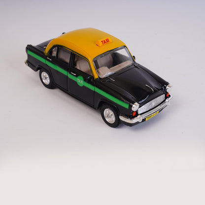 Ambassador Taxi (AIG-075) – Pull-Back Mini Taxi Toy