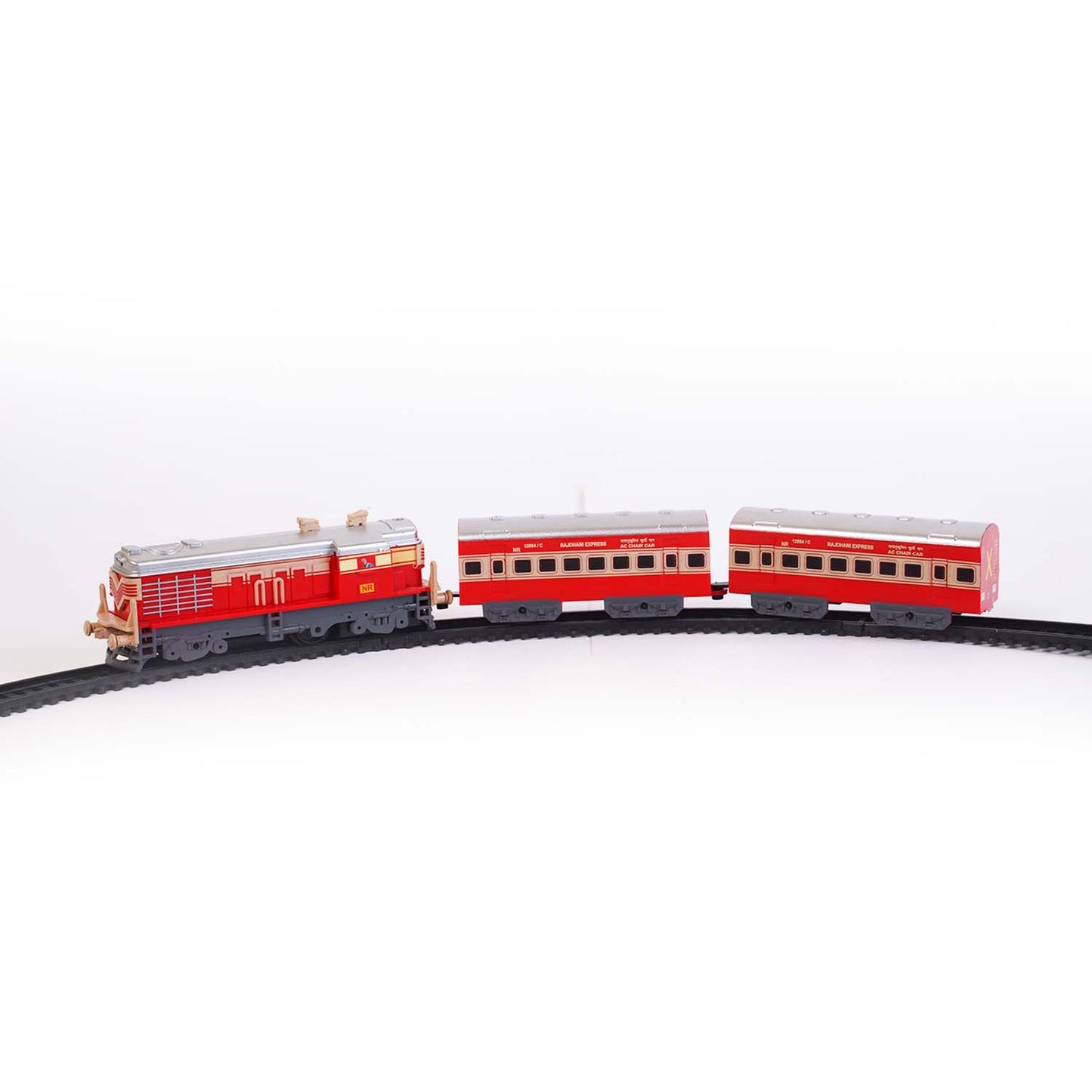 Mini Passenger Train (AIG-168) – Battery‑Operated Toy Train | Colour Will Be Provided as per Available Stock