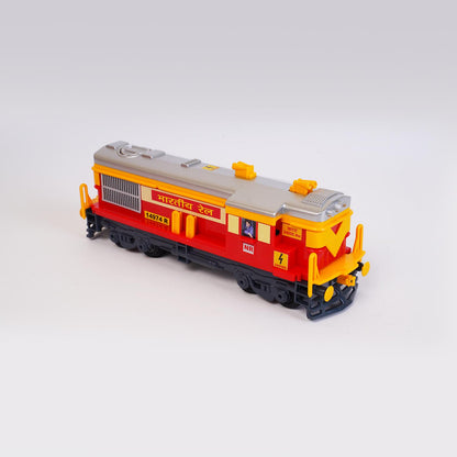 Locomotive Engine (AIG‑121) – Pull‑Back Toy Train Engine | Colour Will Be Provided as per Available Stock
