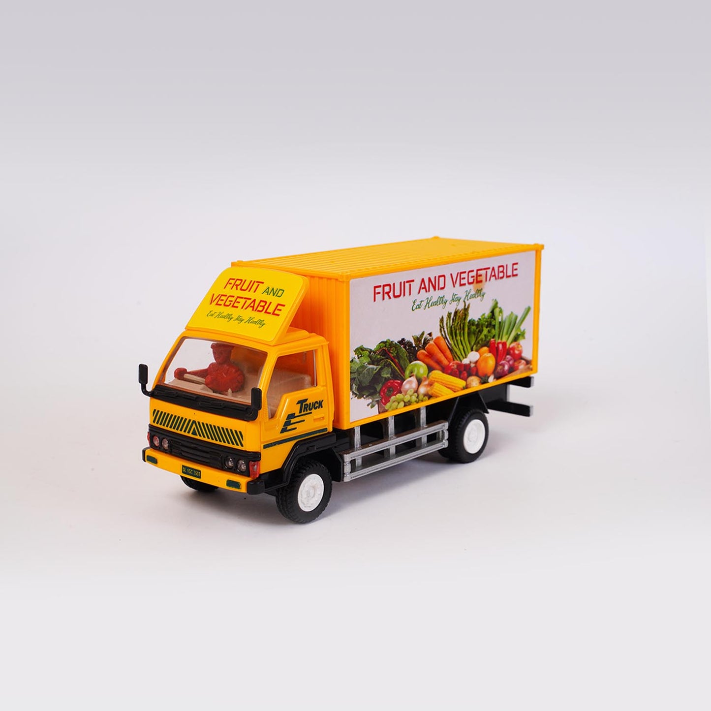Panther Truck – Fruit & Vegetable Container Truck (AIG-175) | Pull‑Back Toy