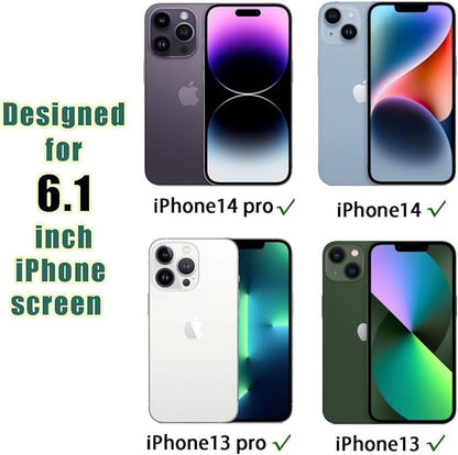 AIG iPhone 13 /13 Pro Screen Protector 6.1" – 9H Tempered Glass, HD Clear, Case Friendly