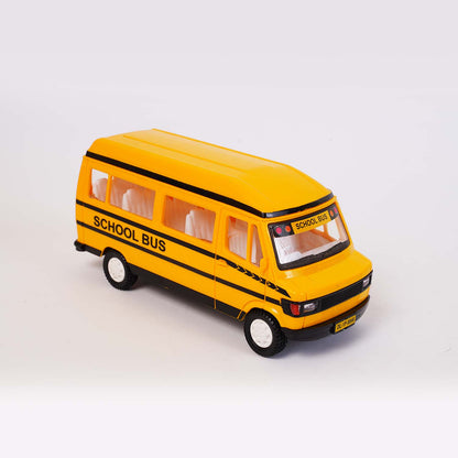 TMP School Bus (AIG-157) – Pull‑Back Toy School Bus