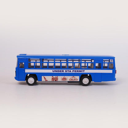 City Bus (AIG-078) – Pull-Back Toy Bus | Colour Will Be Provided as per Available Stock