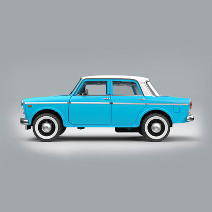 Queen 70’s Classic (AIG-200) – Pull‑Back Toy Car with Openable Doors | Colour Will Be Provided as per Available Stock