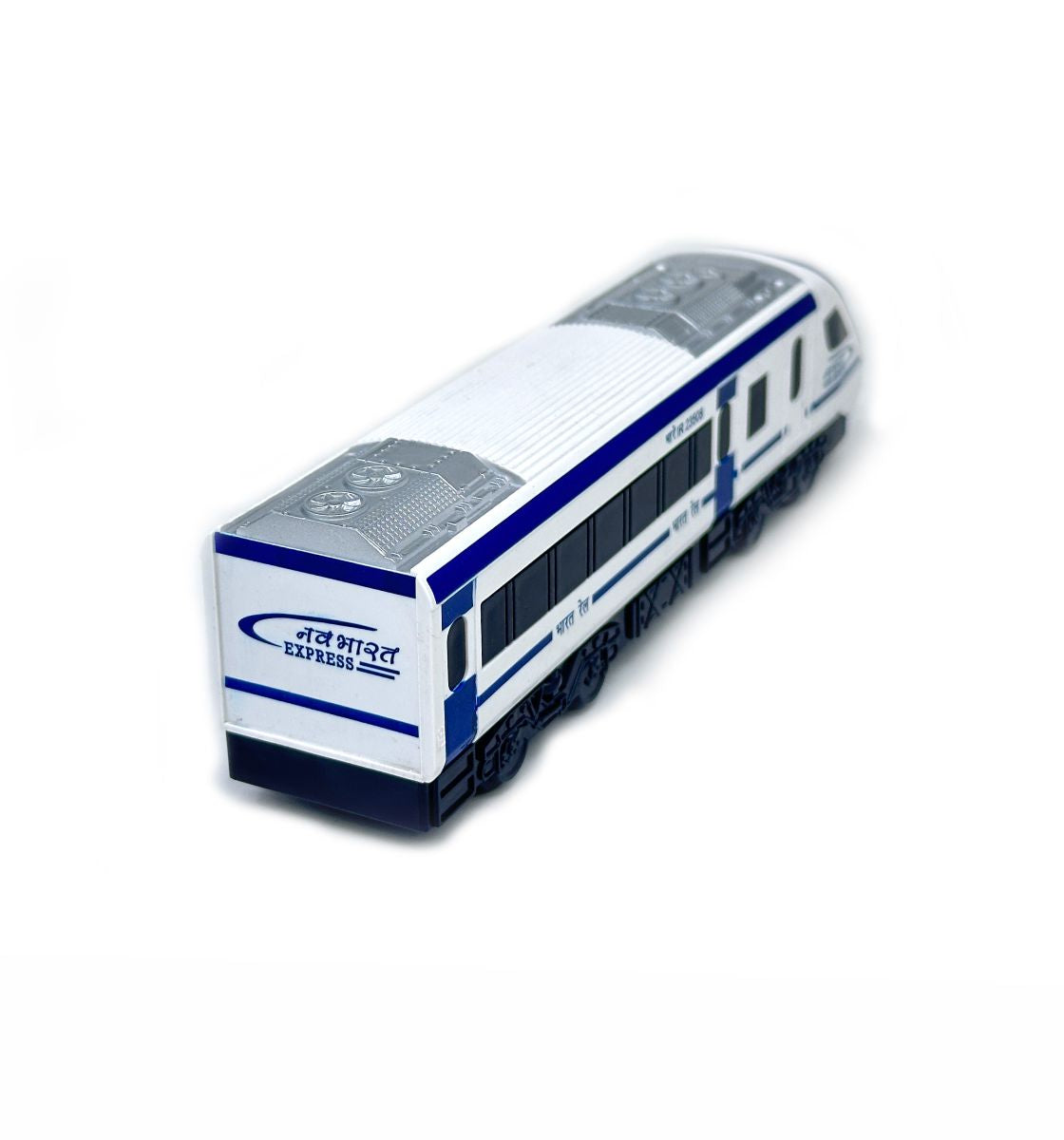 Nav Bharat Blue Express Train (AIG-227) – Friction / Pull-Back Train Toy | Colour Will Be Provided as per Available Stock