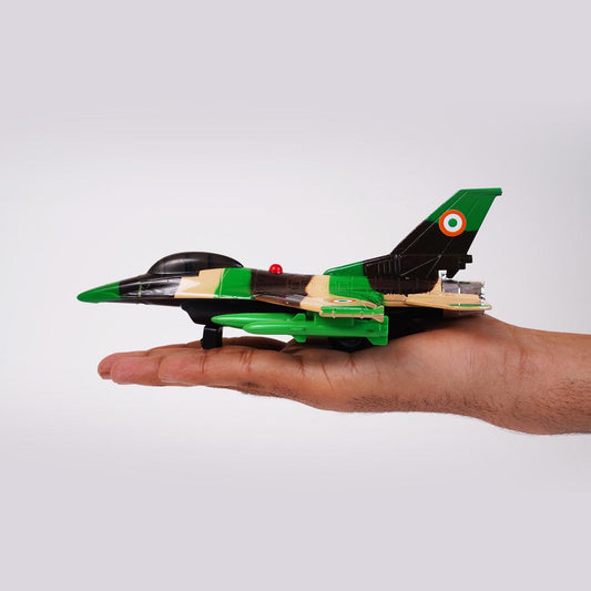 F‑16 Fire Blade (AIG-138) – Pull‑Back Fighter Jet Toy | Colour Will Be Provided as per Available Stock