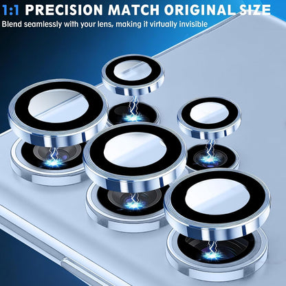 AIG 9H Camera Lens Protector for Samsung Galaxy S26 Ultra – AR/AF Coated, Scratch Resistant, UHD Clear, Sky Blue Ring